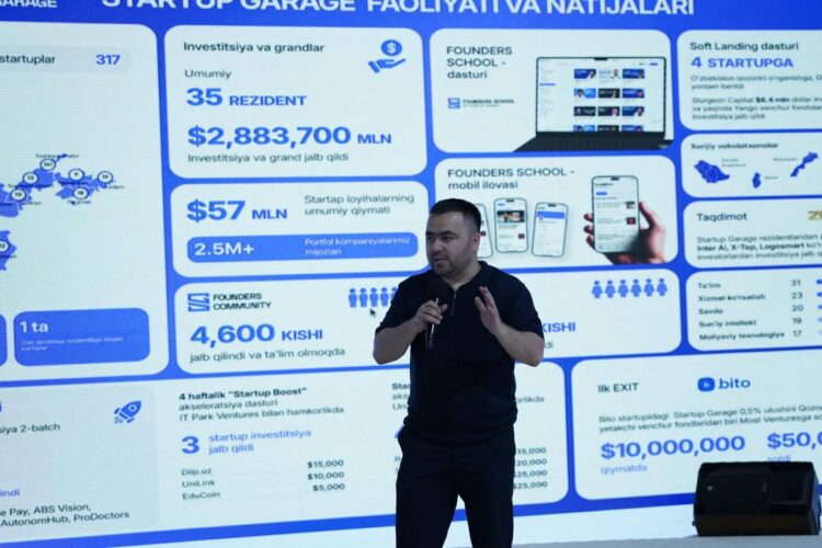 ICT Week doirasida Startup Garage investorlar bilan studio darajasidagi bitim yoki exit bo‘yicha muzokaralar olib bormoqda