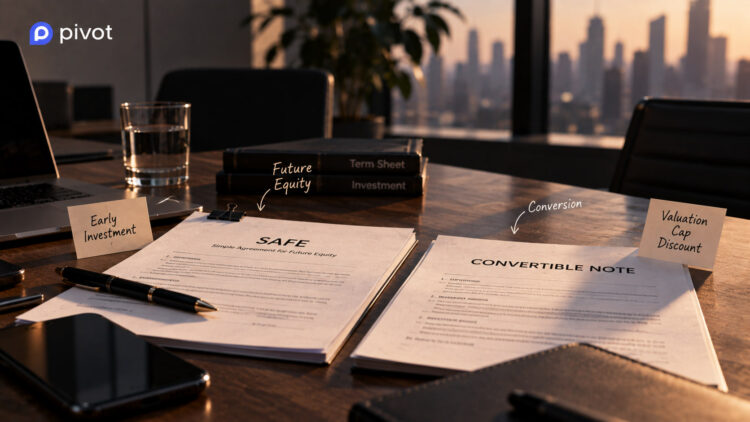What are SAFE agreements and convertible notes? Structuring investor deals
