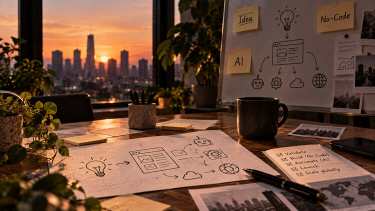 AI startups and No-Code tools: Building a startup without coding