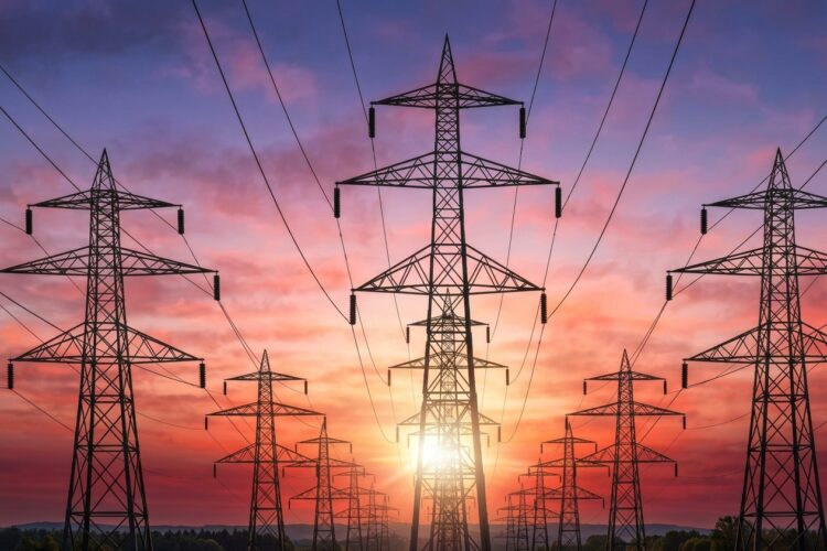 A new 500 kV power line is being built between Samarkand and Tashkent