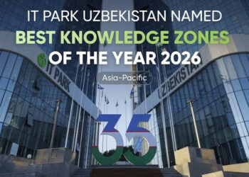 IT Park Uzbekistan recognized as the Best knowledge zone in the Asia-Pacific region at the fDi Intelligence Global Free Zones Awards 2026