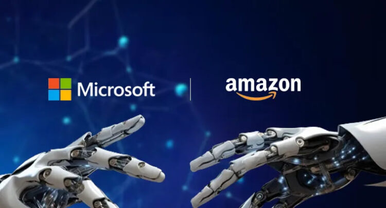 How much are Microsoft, Google and Amazon spending on AI?
